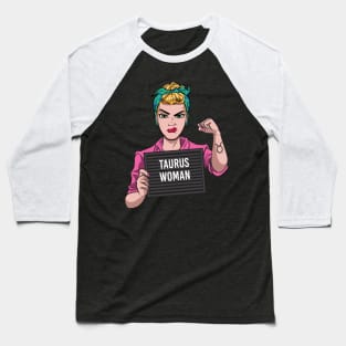 Taurus Woman Baseball T-Shirt